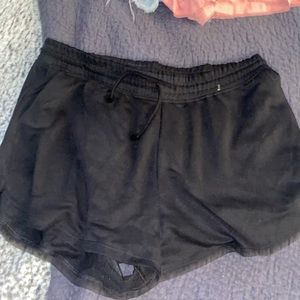 Black shorts